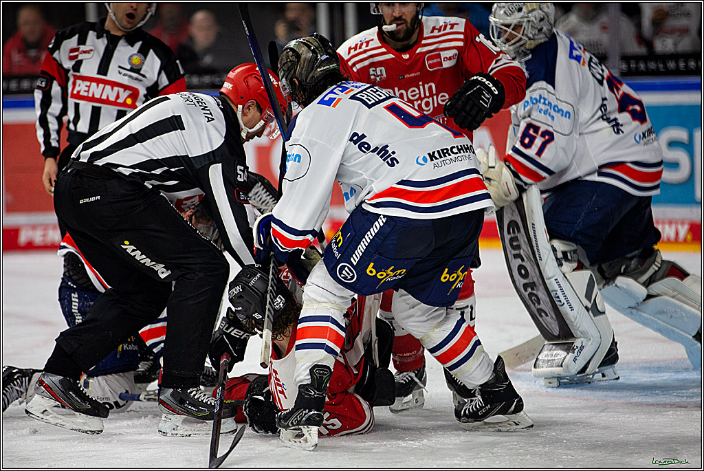PENNY DEL; Koelner Haie- Iserlohn Roosters; Koeln, 24.01.2023